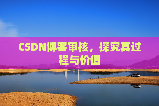 CSDN博客审核，探究其过程与价值